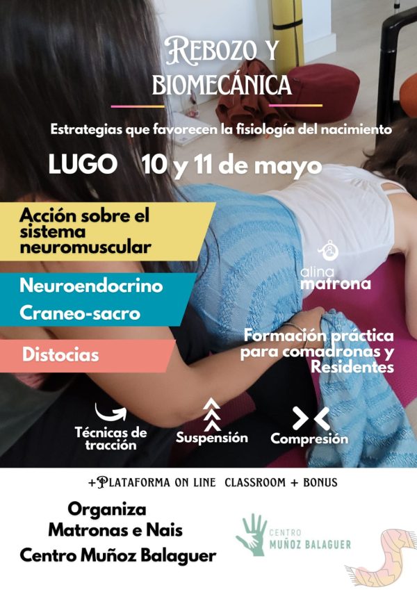 Curso de Rebozo, fisiología del nacimiento y Biomecánica
